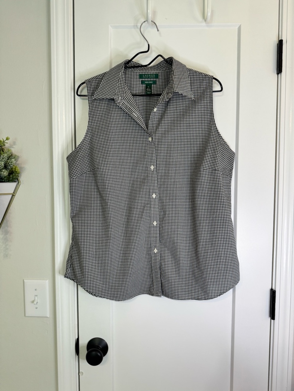 Lauren Ralph Lauren Gingham Top